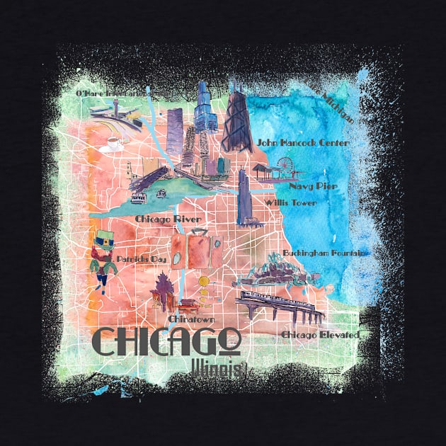 Chicago, Illinois by artshop77